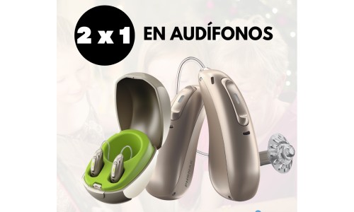 2 x 1 en audífonos Rexton