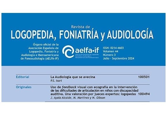  Logopedia, Foniatría y Audiología